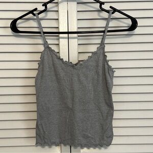 Grey Hollister Co. cami top